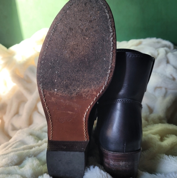 Red Wing Shoes Black Ankle Boots - Picture 9 of 16